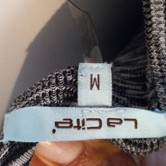 La Cite Gray Bodycon Sleeveless Dress Size M - Picture 6 of 6